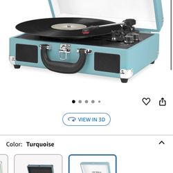 Brand New In The Box Victrola Record Player 