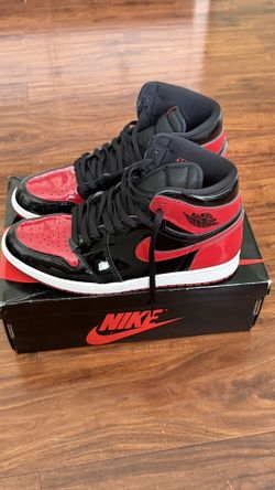 Jordan 1 High Patent Red Size 11.5