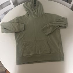 Hollister Men's Icon Hoodie in Eucalyptus Green