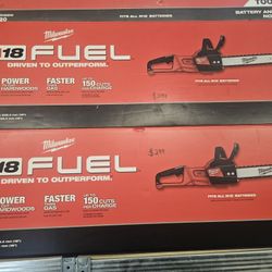 Milwaukee M18 Fuel 16" Chainsaw Tool Only 