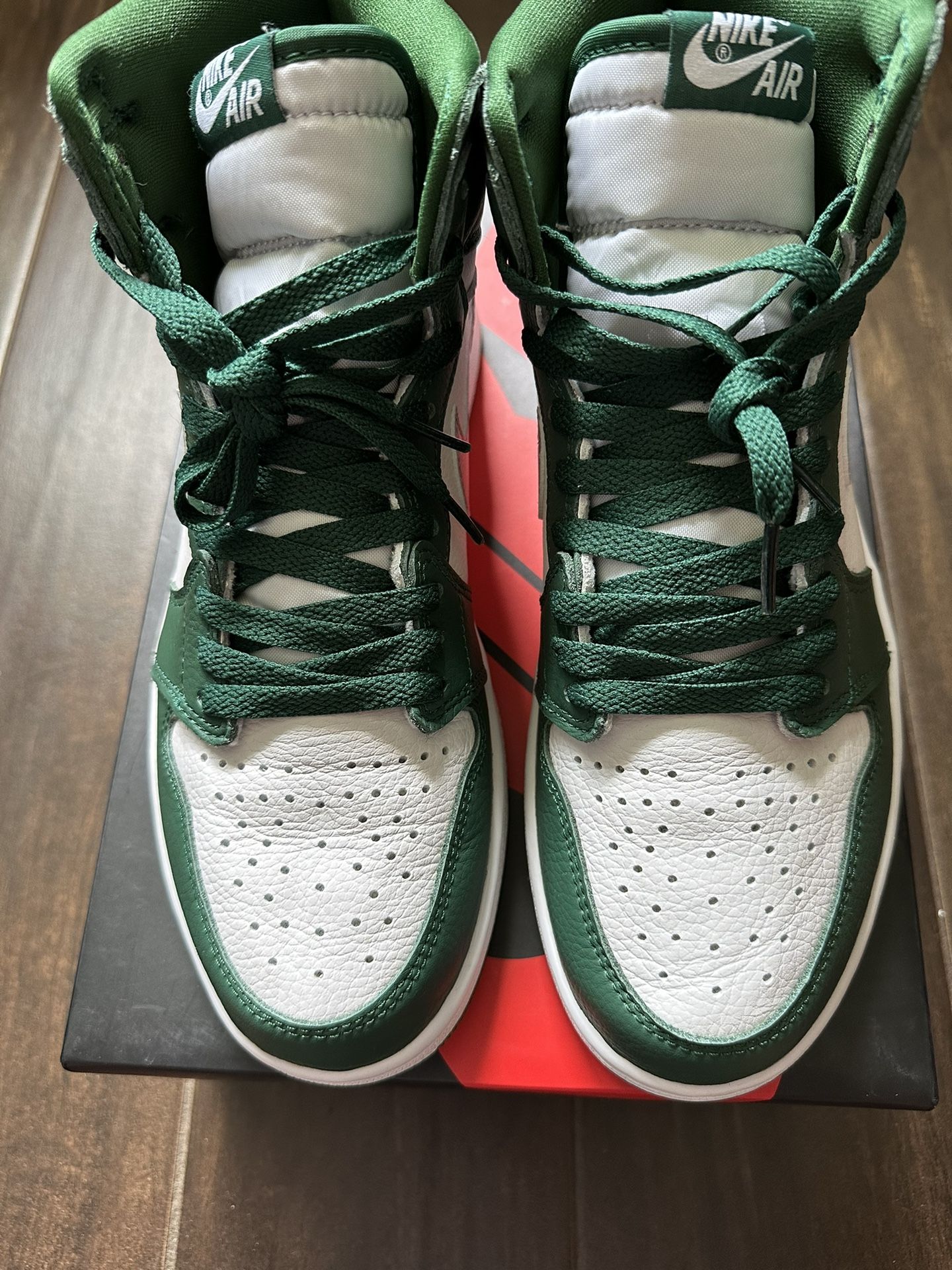 Jordan 1 Hi Gorge Green Size 9