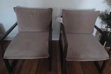 Pair of Upholstered Armchairs
