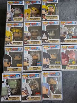 NARUTO SHIPPUDEN FUNKO LOT