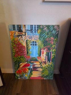 Canvas painting