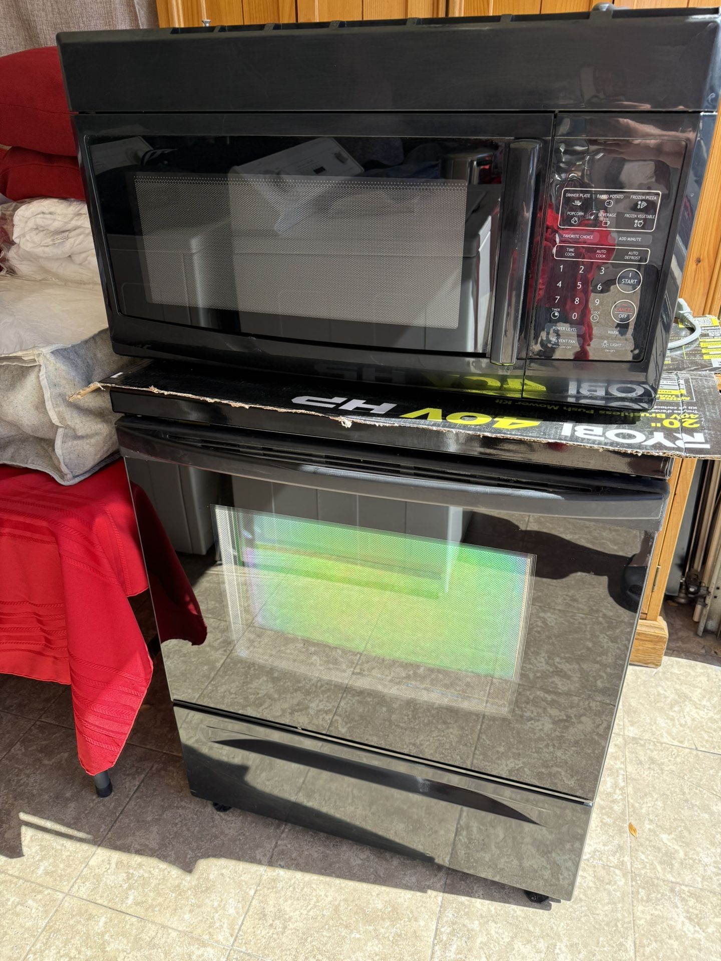 Microwave Stove Set