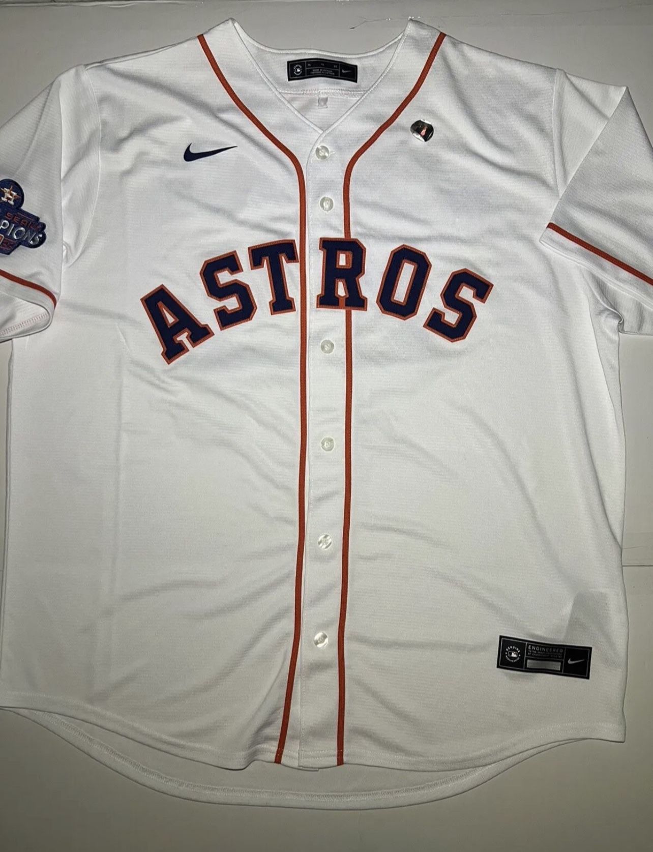 Alvarez Houston Astros Nike 2022 World Series Champions Home Jersey Size XL  for Sale in Houston, TX - OfferUp