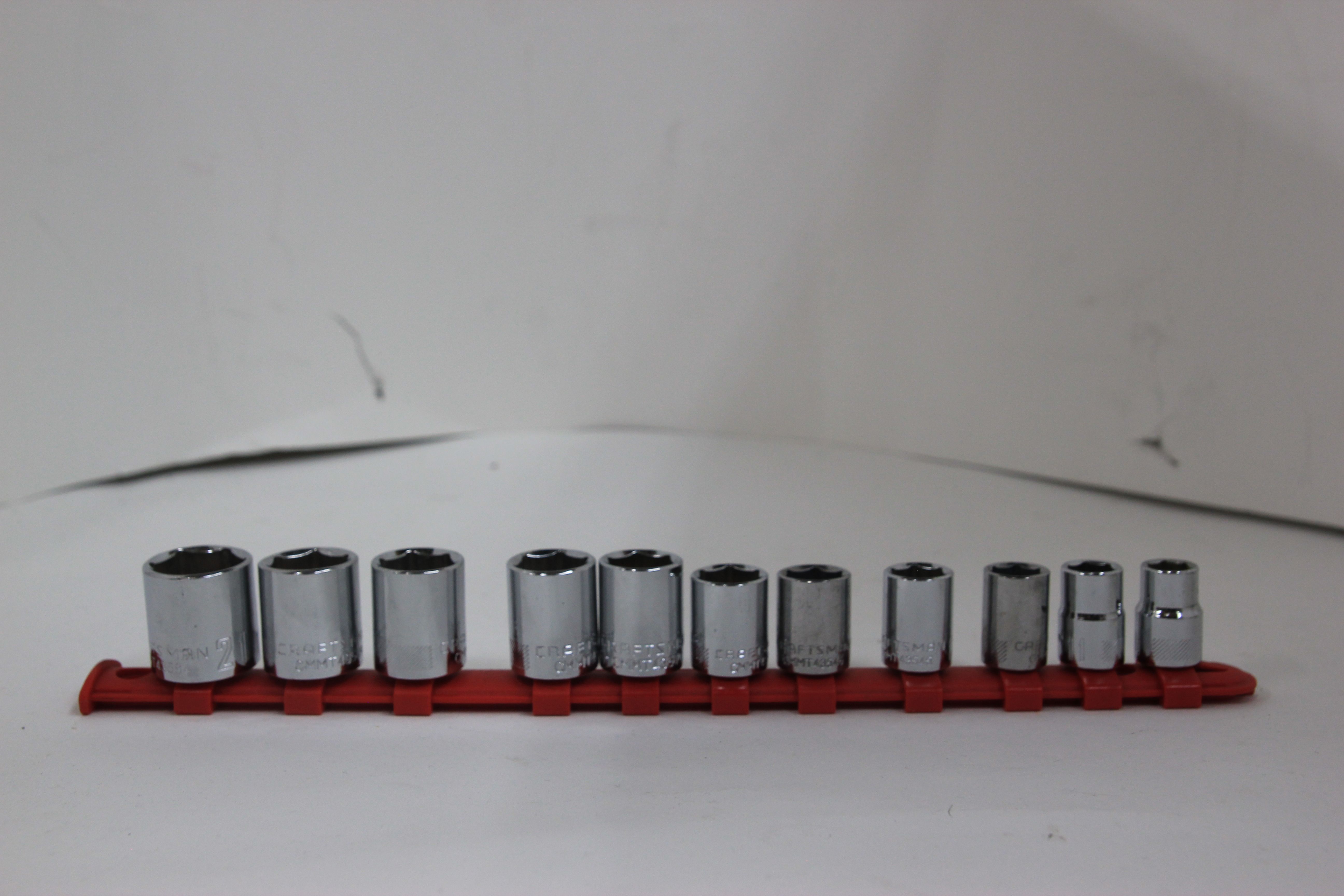 Craftsman 11 Pc Socket Set( 10-21)mm