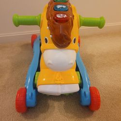 VTech Gallop and Rock Learning Pony, Electronic Motion-Activated Pretend Play Ride-on Toy
