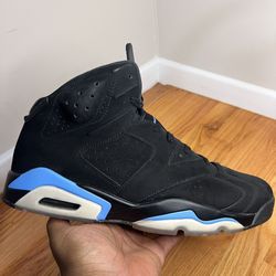 Air Jordan 6 Retro “2017 UNC Tar Heels” 384664-006 SiE 13M Preowned
