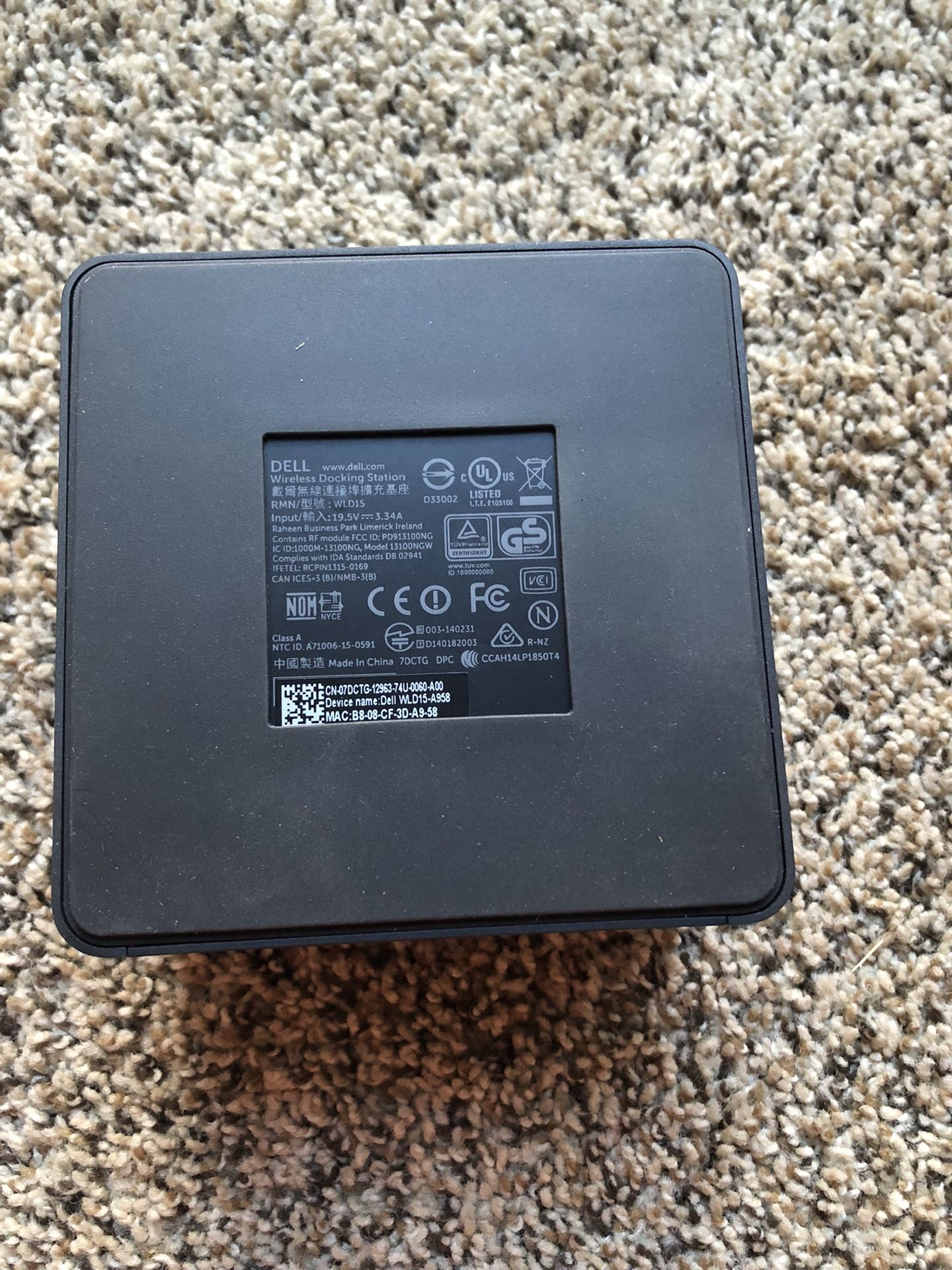 Dell wireless dock