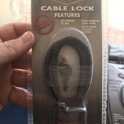 Firearm cable lock