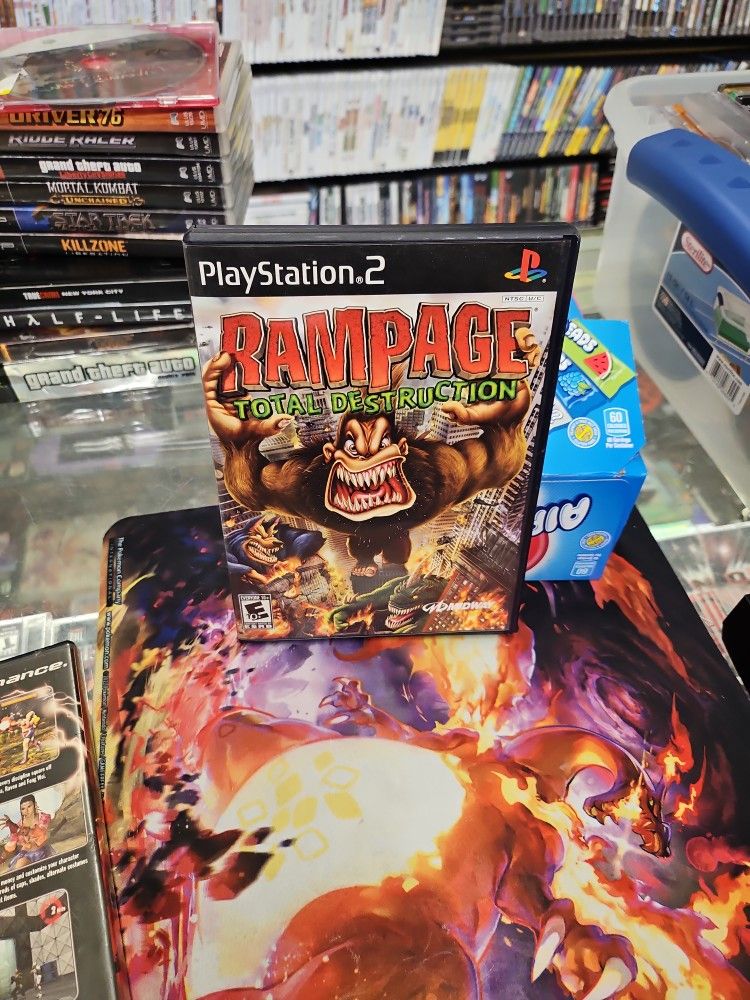 Rampage: Total Destruction (PlayStation 2) PS2 Complete CIB Tested