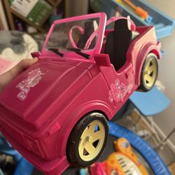 Barbie Car (Pink Jeep)