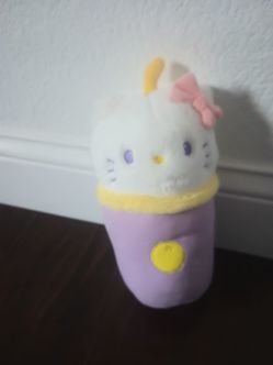 Hello kitty cup plush