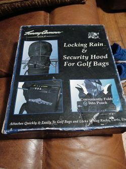 Tommy Armour Golf Locking Rain & Security Hood