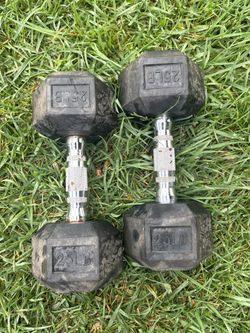 25 pound dumbbells