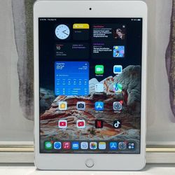 Apple iPad Mini 4th Gen White A1538 16GB Tablet 7.9” iOS 15.8.8