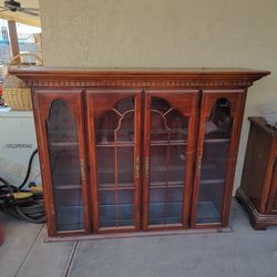 Dresser an glass shelf