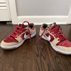 Nike Dunk Halloween Freddy Krueger Style Size 9