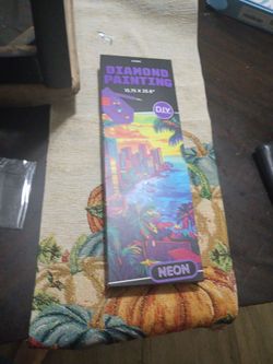 Diamond Painting DIY Kit Neon City 15.75x23.6"