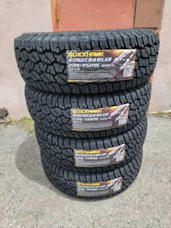 235 75 15 ALL TERRAIN TIRES TACOMA 4RUNNER FRONTIER PATHFINDER XTERRA COLORADO CAYON RANGER