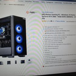 Gaming Computer W/ SETUP