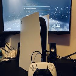 PS5 Disc Edition With TMR Controller