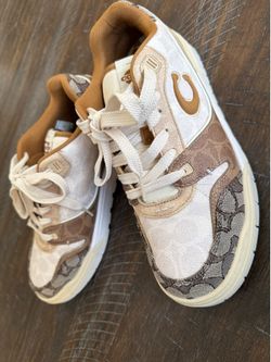 Coach Leather Sneakers (size 9.5 women’s)