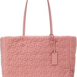 kate spade new york Tilly Quilted Fabric Large Tote, Cosmetic Pink  About this item WHO WE ARE: Since our launch in 1993 with six essential handbags, 