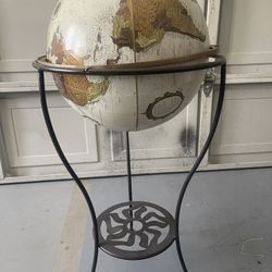 World Globe With Stand