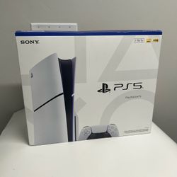 Sony PlayStation 5 PS5 Slim Disc (CFI-2115) 1TB - White - Brand New In Box