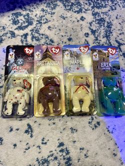 Ty McDonalds Teenie Beanie Bears 1993 Tag Errors