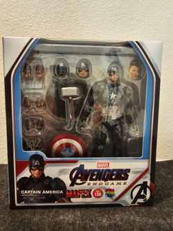MAFEX No. 130 Captain America Endgame Action Figure