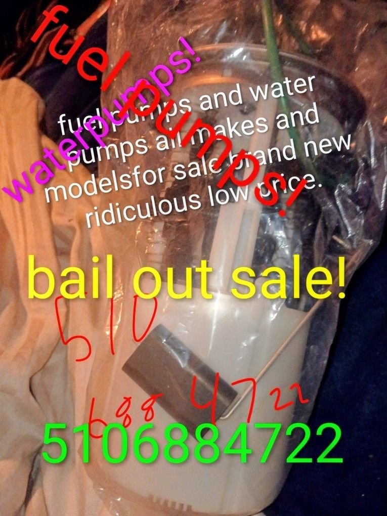 Fuel Pump Water Pumps