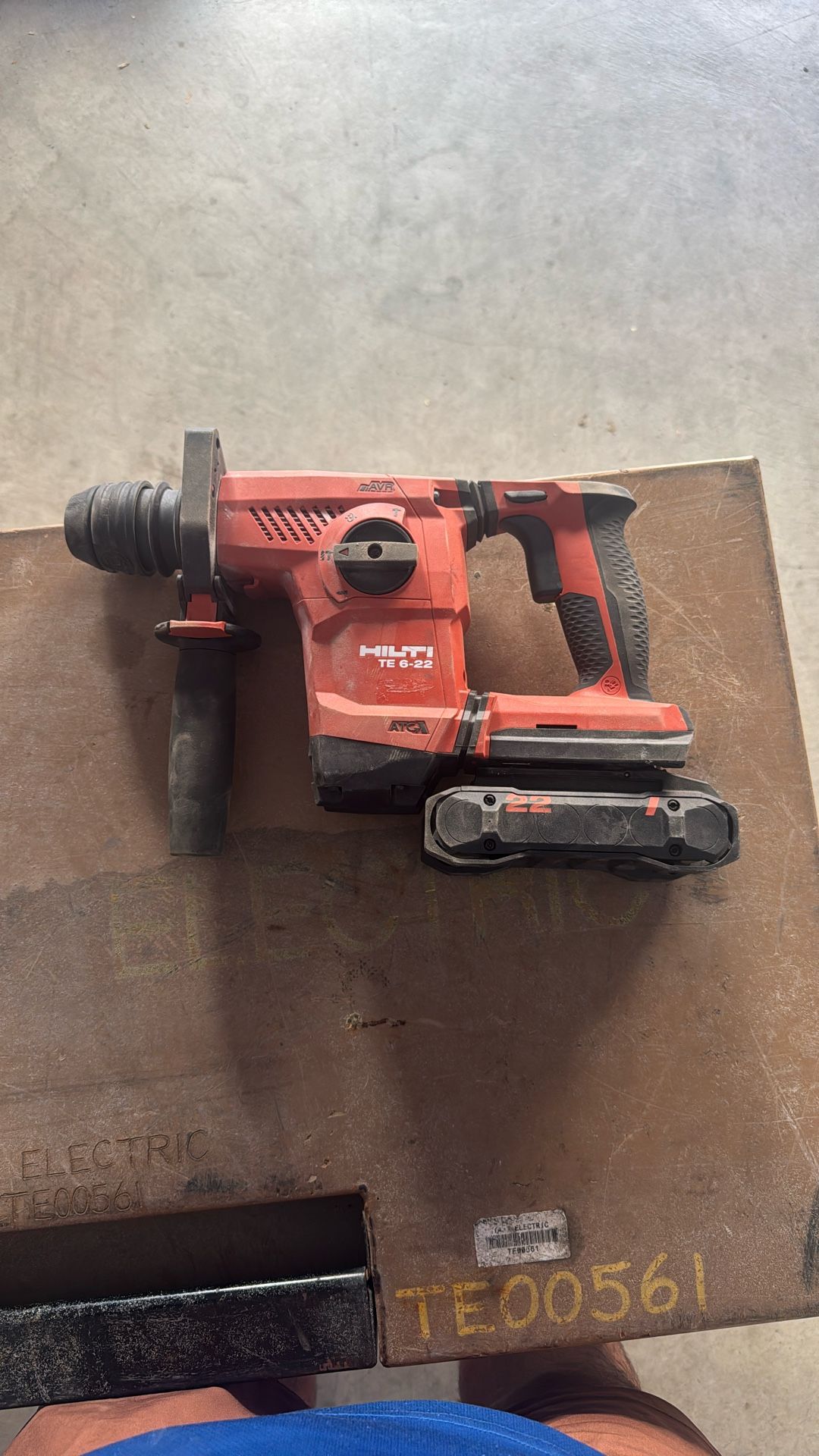 Hilti TE 6-22 Roto Hammer