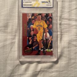 Jason Kidd Superior Pix Rookie Card