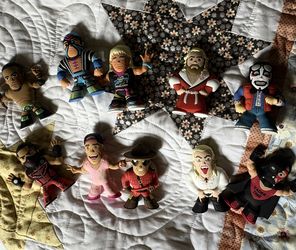 Opened Micro Brawlers Lot