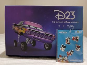 D23 2026 Disney Exclusive Cars Ramone Light Up Crocs Exclusive M7/W9 w Disney Jibbitzs! Brand New Sealed