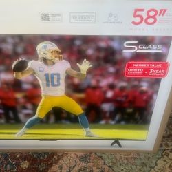 TCL 58" S CLASS - S571 SERIES - 4K UHD HDR LED SMART TV – FIRE TV-NEW