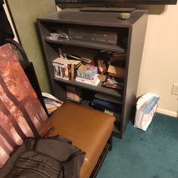 Bookshelf TV Stand 