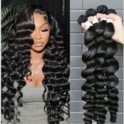100% Luxury Raw Virgin Ocean Wave Hair 
