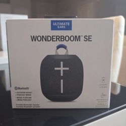  Ultimate Ears WONDERBOOM SE Portable Bluetooth Speaker, Black