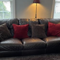 Leather Couch And Chair