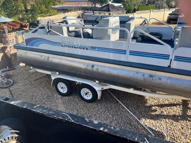 1997 Pontoon Boat 20ft