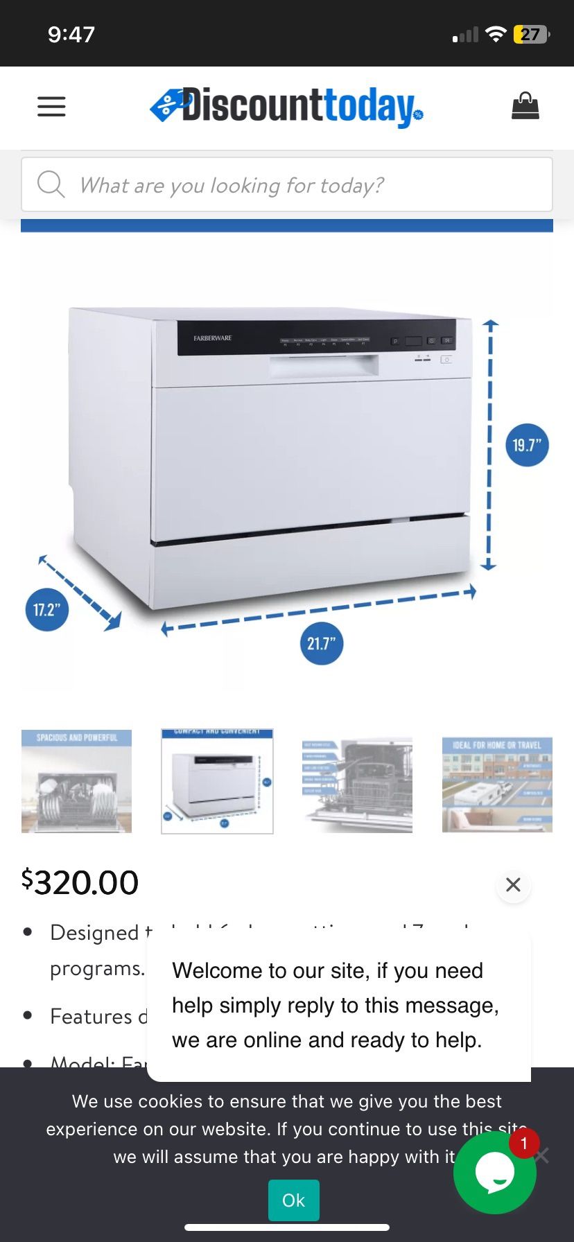 Fiberware Dishwasher