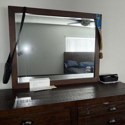 High-quality wood bedroom set