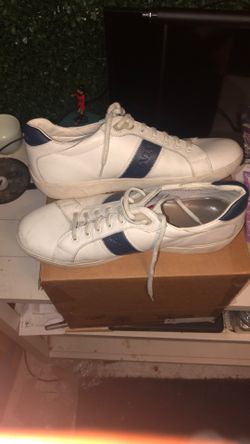 Mens Size 12 White Prada Sneakers 
