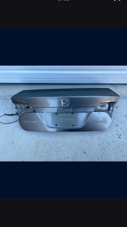 Trunk Lid fits 06-11 Honda Civic Sedan Galaxy Gray