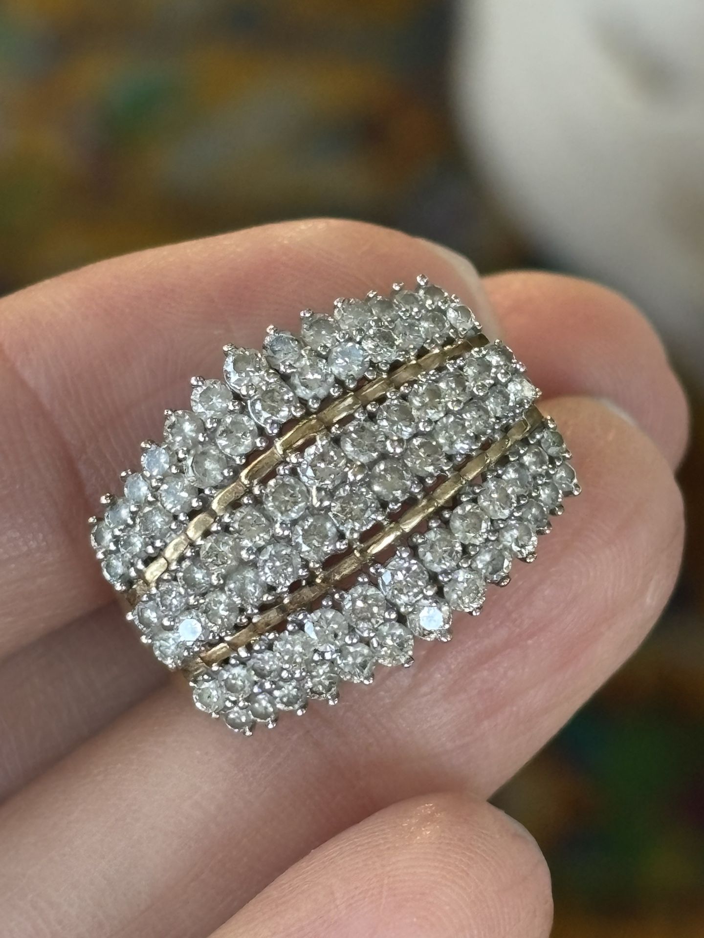 10K Diamond Gold Ring