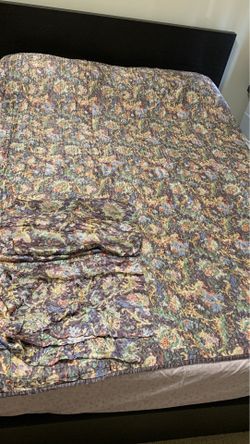 Silk comforter